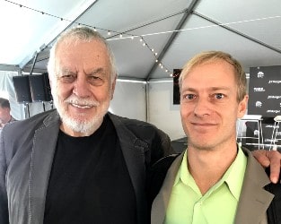 Jeff Hopp with Nolan Bushnell